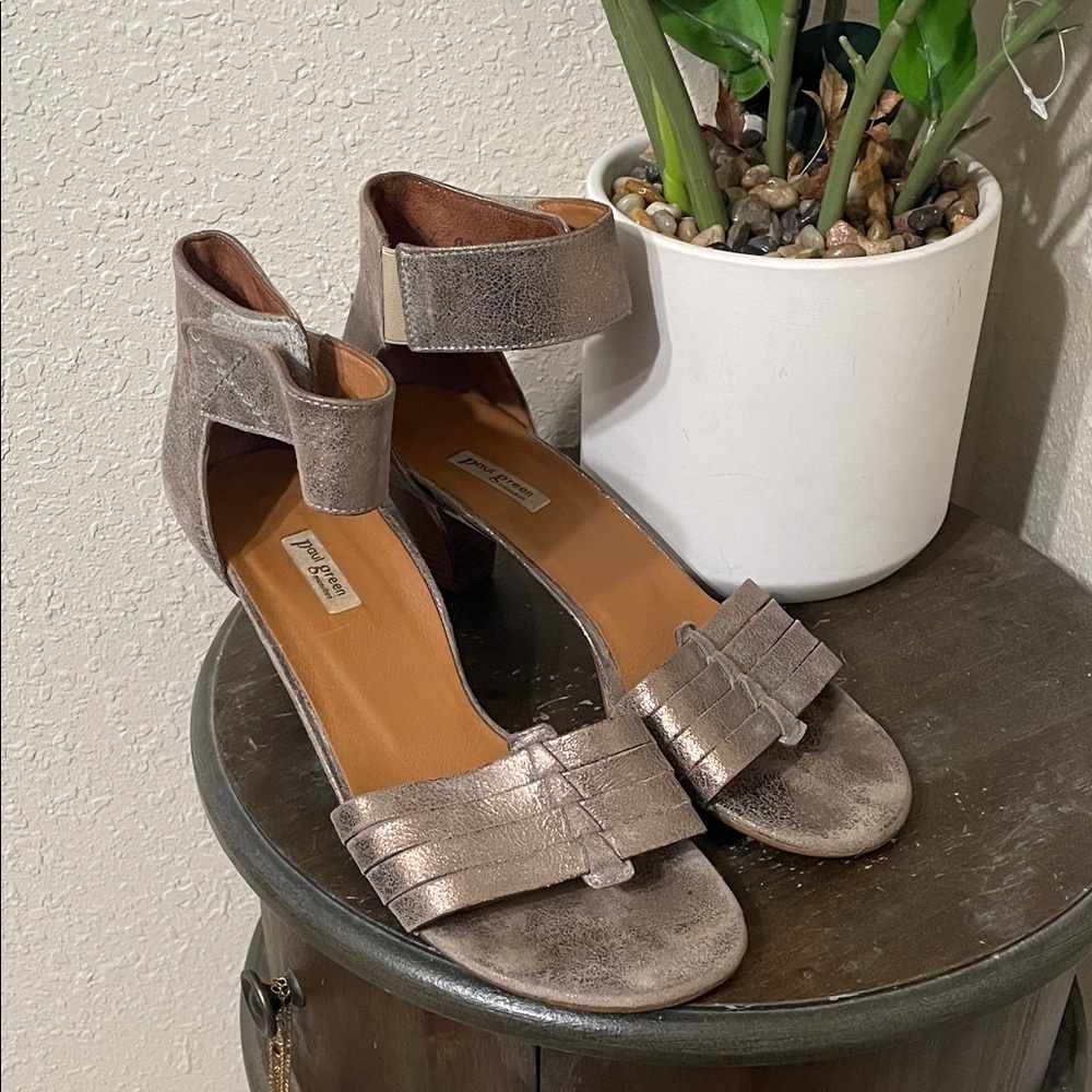 Paul green  Metallic Sandals